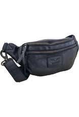 Hunters Leather Festival bags, waist bags and belt bags - Hunters Leather Waist Bag Fanny Pack Black