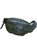 Hunters Leather Festival bags, waist bags and belt bags - Hunters Leather Waist Bag Fanny Pack Green