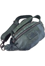 Hunters Leather Festival bags, waist bags and belt bags - Hunters Leather Waist Bag Fanny Pack Green