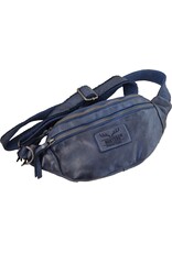Hunters Leather Festival bags, waist bags and belt bags - Hunters Leather Waist Bag Fanny Pack Blue