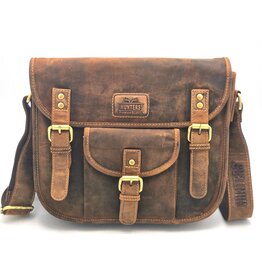 Hunters Hunters Messenger Bag 'Vintage School Bag'
