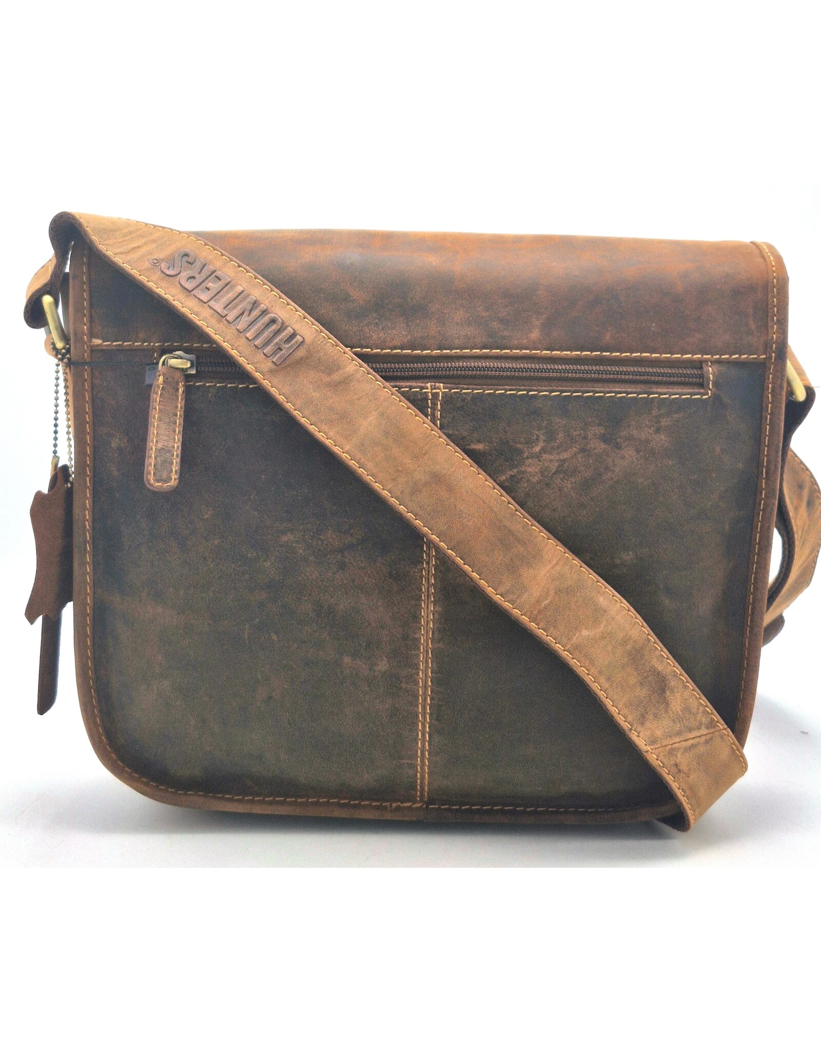 Hunters Leather bags - Hunters Messenger Bag 'Vintage School Bag'