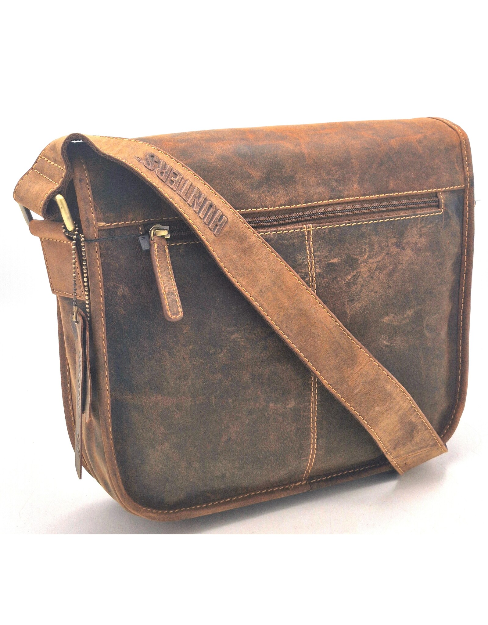 Hunters Leather bags - Hunters Messenger Bag 'Vintage School Bag'