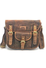 Hunters Leather bags - Hunters Messenger Bag 'Vintage School Bag'