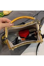 Marina Retro bags Vintage bags - Vintage Fabric Handbag With Embossed Flowers Green