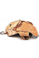 Trukado Leather Festival bags, waist bags and belt bags - Cowhide waist bag with vintage hook