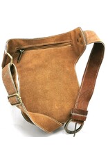 Trukado Leather Festival bags, waist bags and belt bags - Cowhide waist bag with Vintage Hook