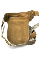 Trukado Leather Festival bags, waist bags and belt bags - Waist bag Cowhide with Vintage Hook Ibiza