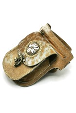 Trukado Leather Festival bags, waist bags and belt bags - Waist bag Cowhide with Vintage Hook Ibiza