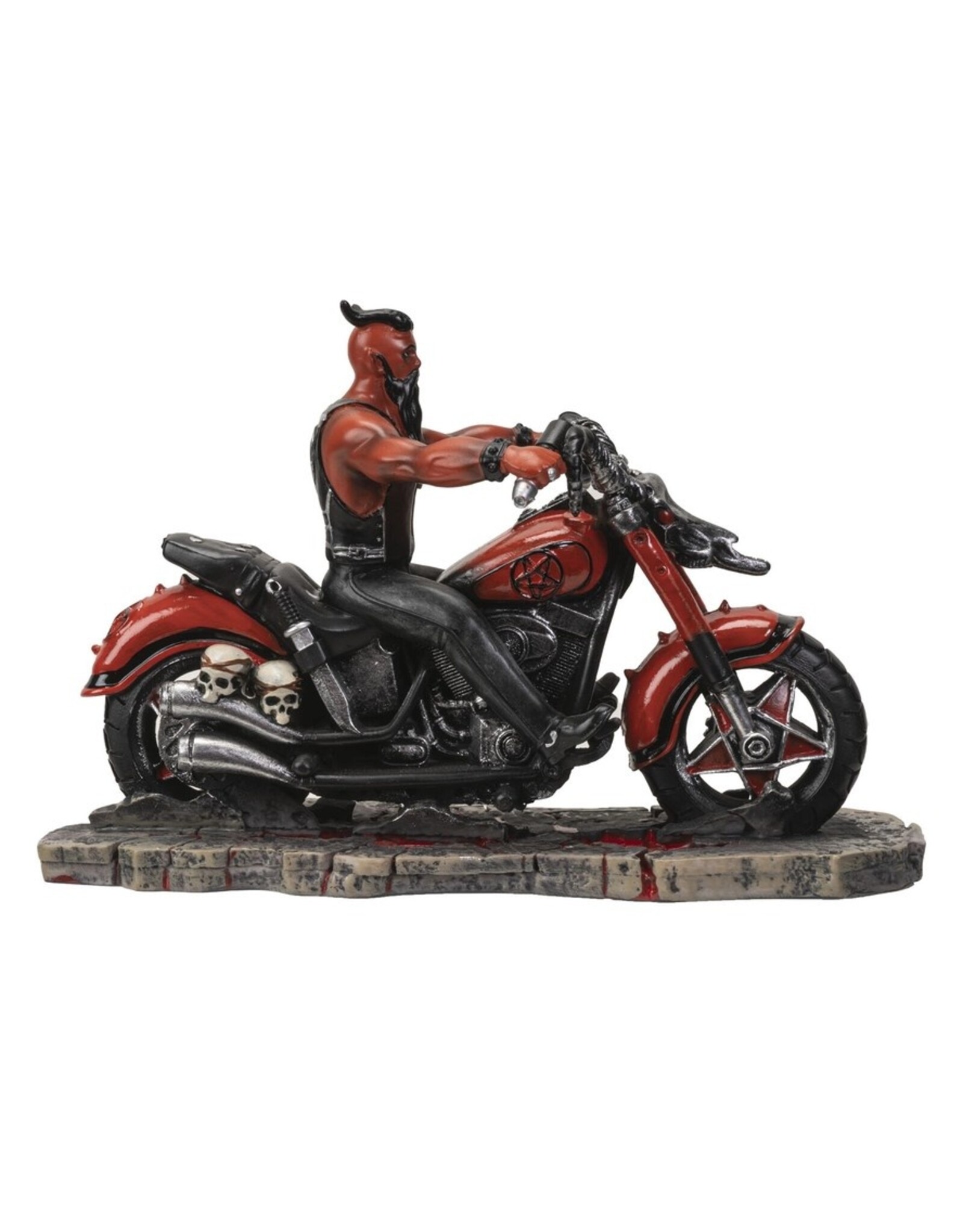 James Ryman Reapers, skulls and dragons - James Ryman The Devil's Road Biker figurine