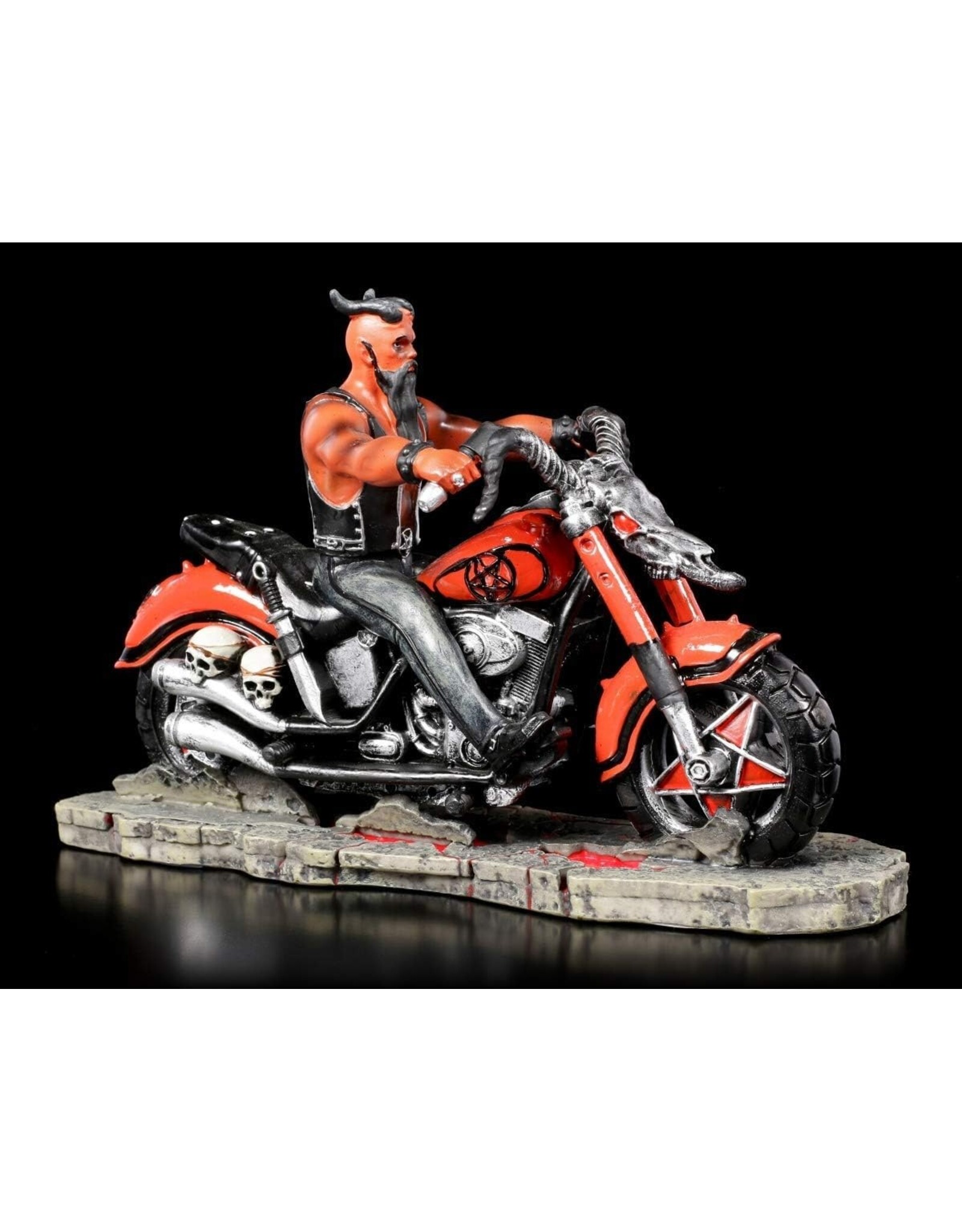 James Ryman Reapers, skulls and dragons - James Ryman The Devil's Road Biker figurine