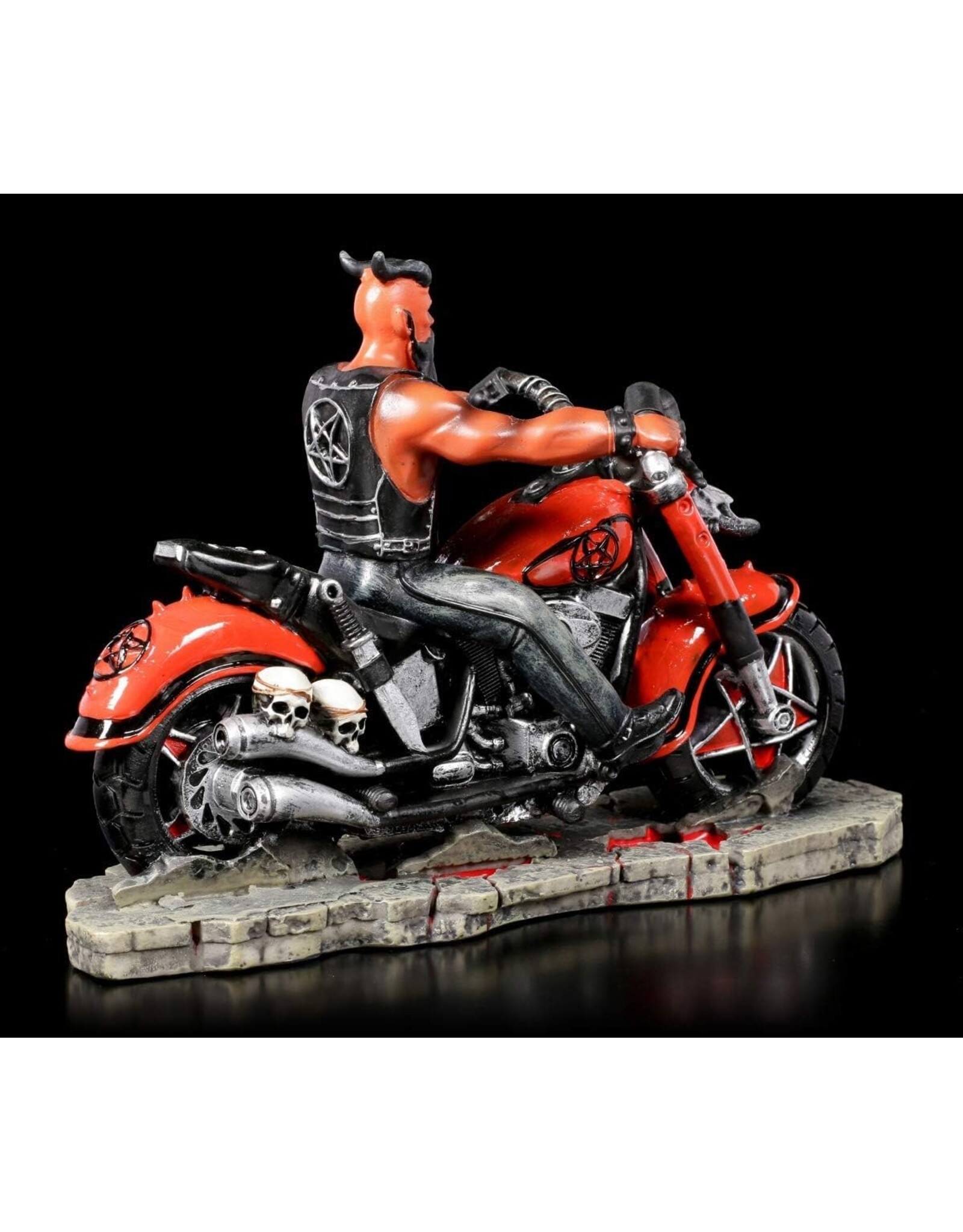 James Ryman Reapers, skulls and dragons - James Ryman The Devil's Road Biker figurine