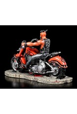 James Ryman Reapers, schedels en draken -  James Ryman The Devil's Road Biker beeldje