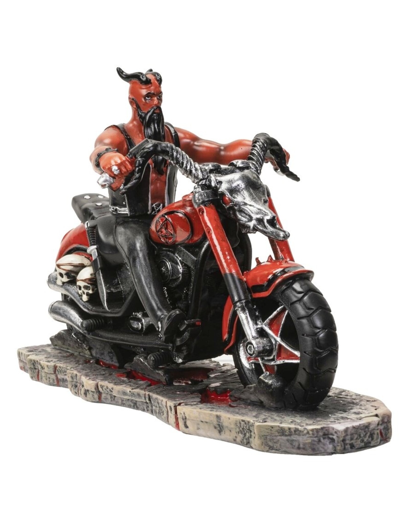 James Ryman Reapers, skulls and dragons - James Ryman The Devil's Road Biker figurine