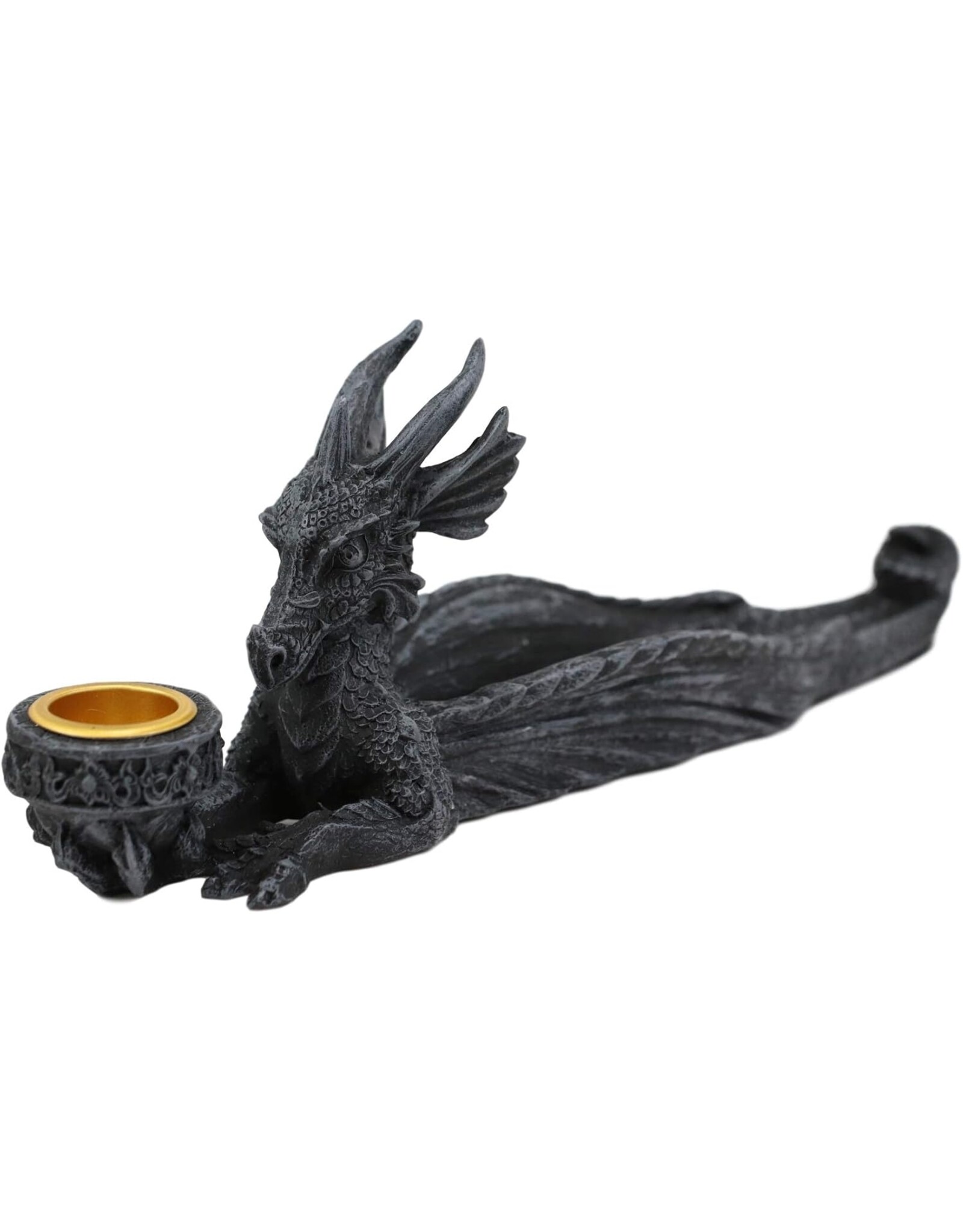 PT Giftware Figurines Collectables - Dragon Incense and Candle Holder