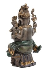 PT Giftware Figurines Collectables - Ganesha Hindu God Sitting 20.3cm