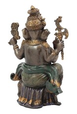 PT Giftware Figurines Collectables - Ganesha Hindu God Sitting 20.3cm