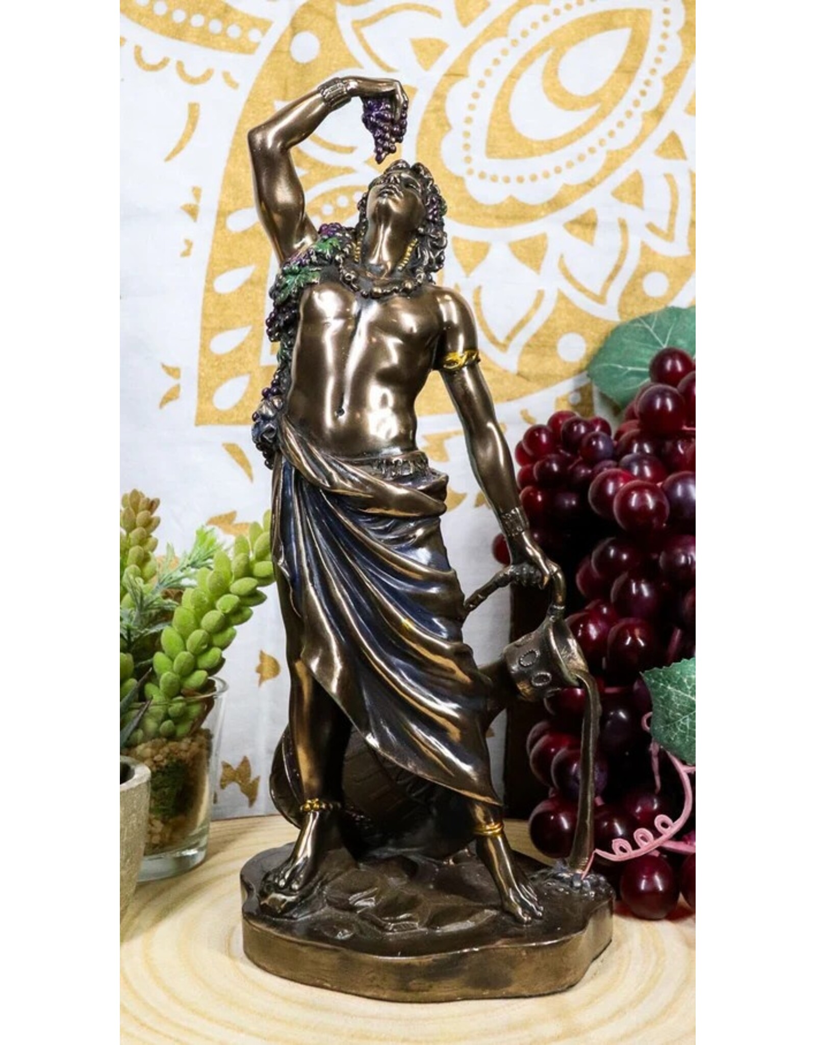 PT Giftware Beelden Collectables  - Dionysus Griekse God van Wijn