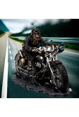 James Ryman Reapers, schedels en draken -  James Ryman Hell on the Highway Skelet Motorrijder