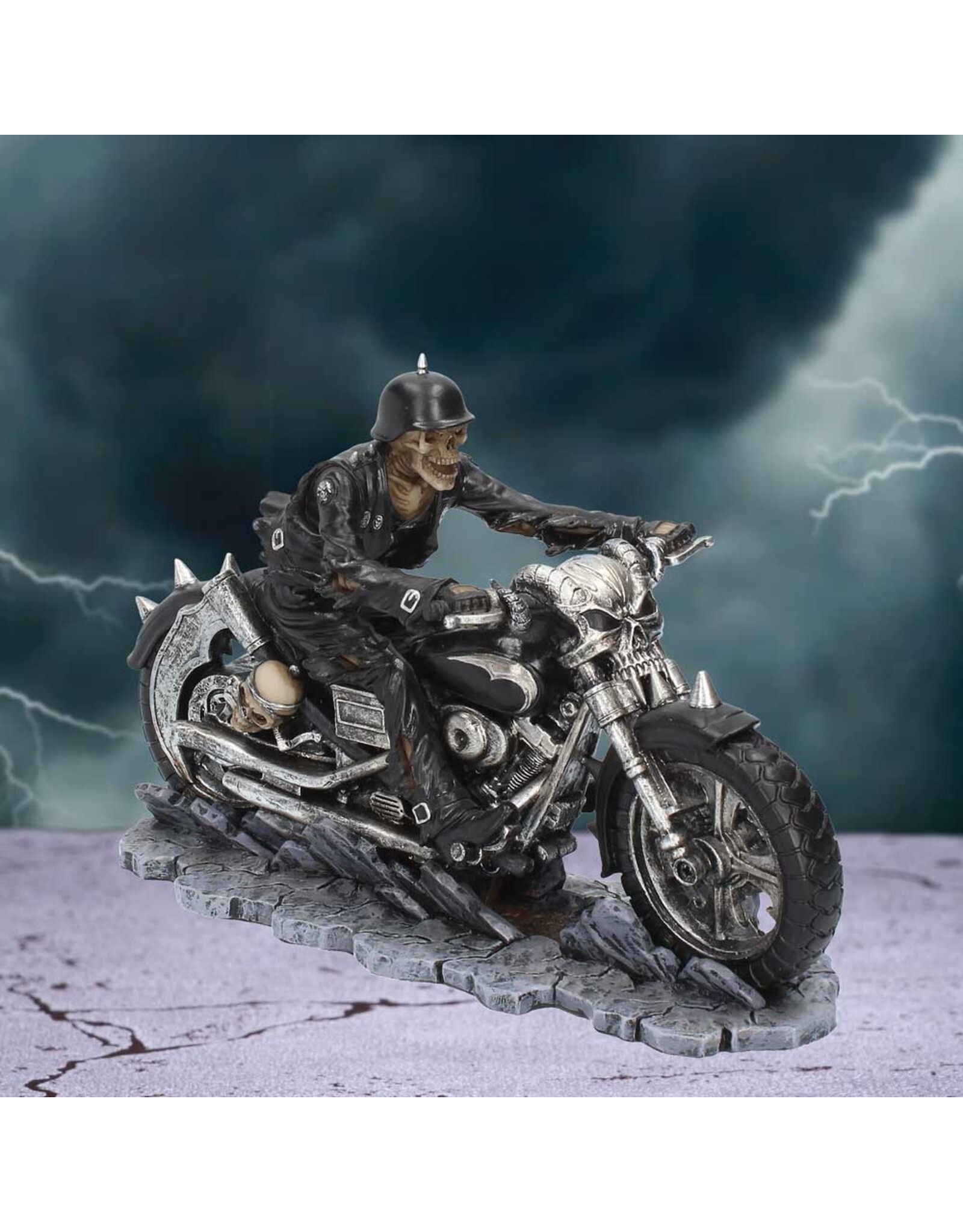 James Ryman Reapers, skulls and dragons - James Ryman Hell on the Highway Skeleton Biker