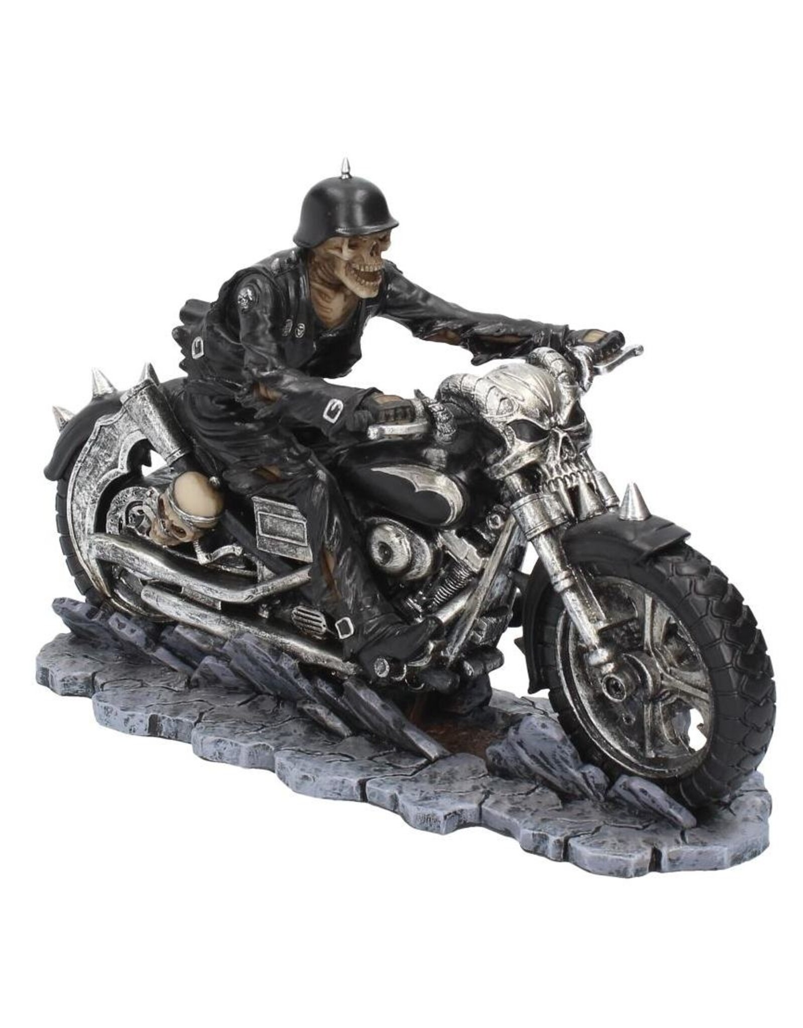 James Ryman Reapers, schedels en draken -  James Ryman Hell on the Highway Skelet Motorrijder