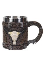 PT Drinkware - Western Cow Skull Mug