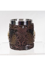 PT Drinkware - Western Cow Skull Mug