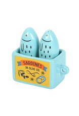 SDW Giftware & Lifestyle - Mariteam Salt & Pepper set "Sardines"