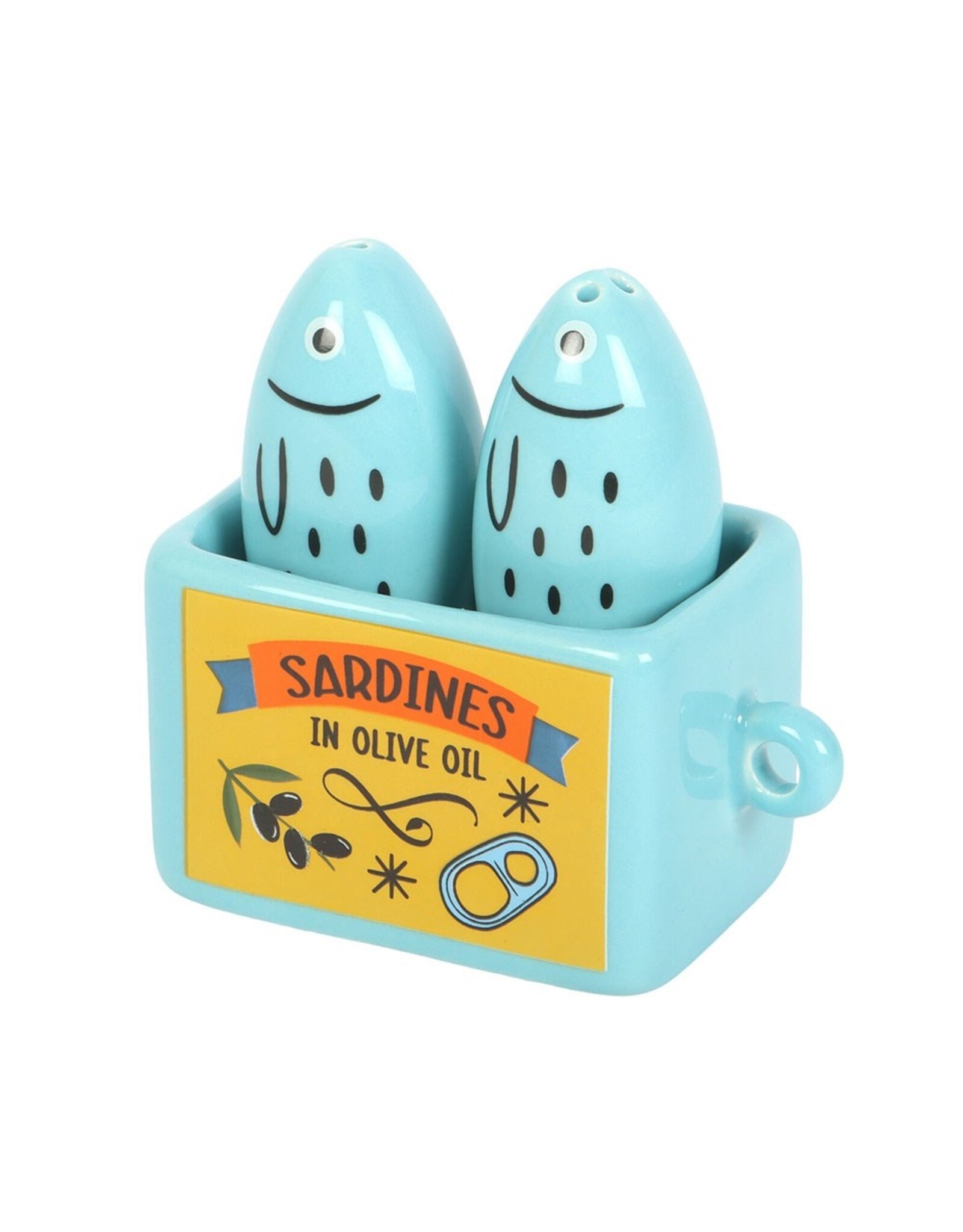 SDW Giftware & Lifestyle - Mariteam Salt & Pepper set "Sardines"