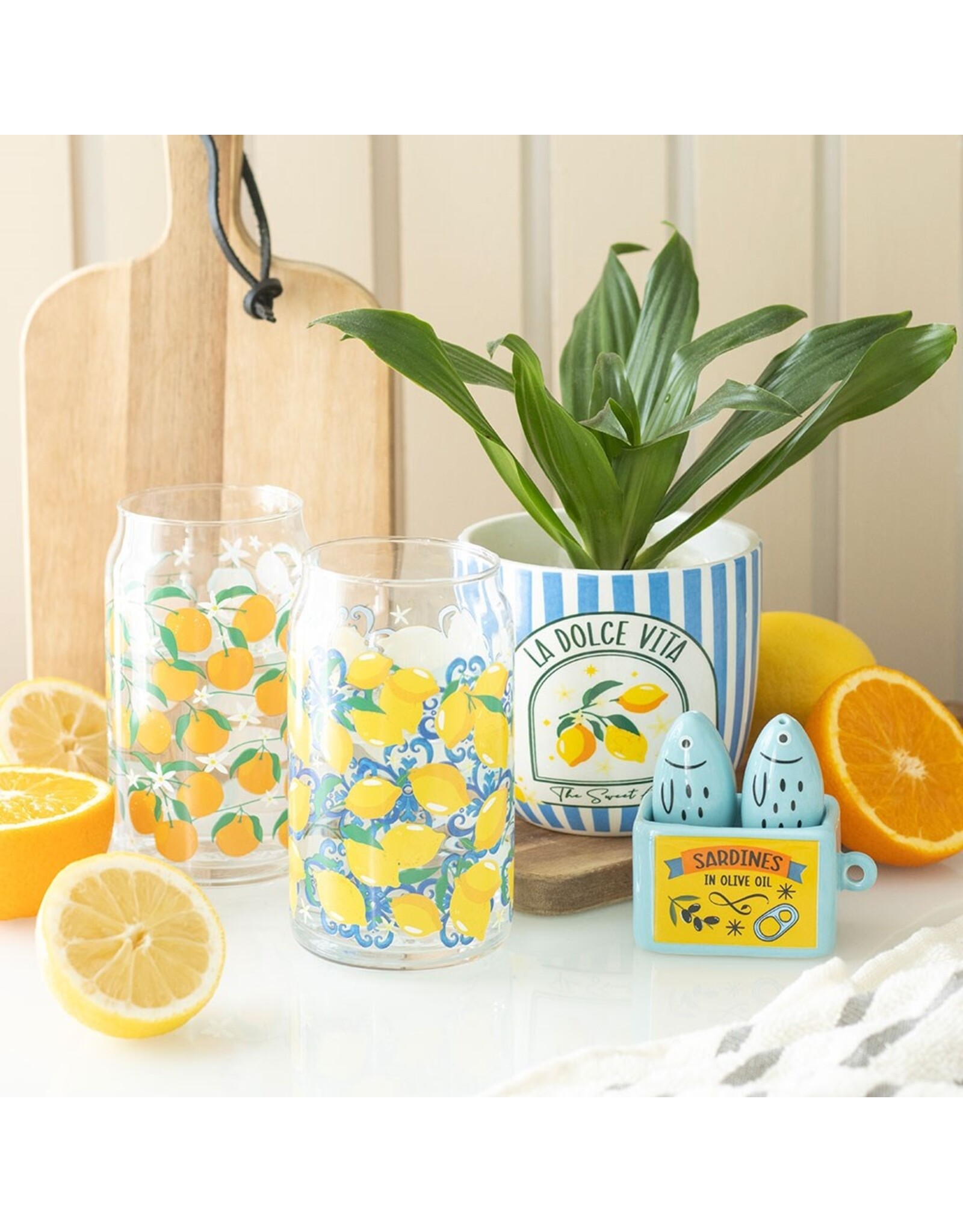 SDW Giftware & Lifestyle - Mariteam Salt & Pepper set "Sardines"