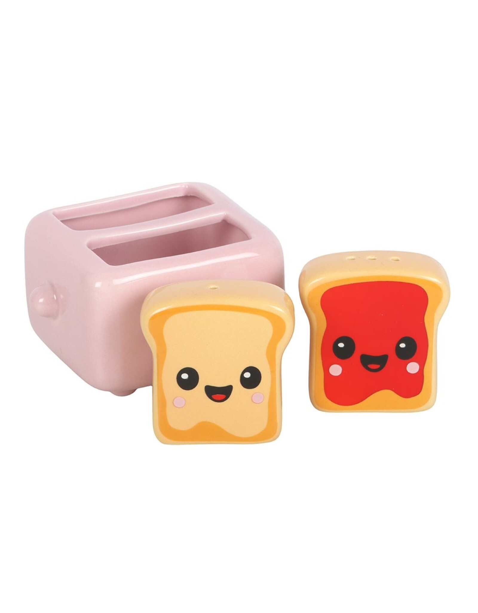 SDW Giftware & Lifestyle - Kawaii Toast Salt and Pepper Shakers