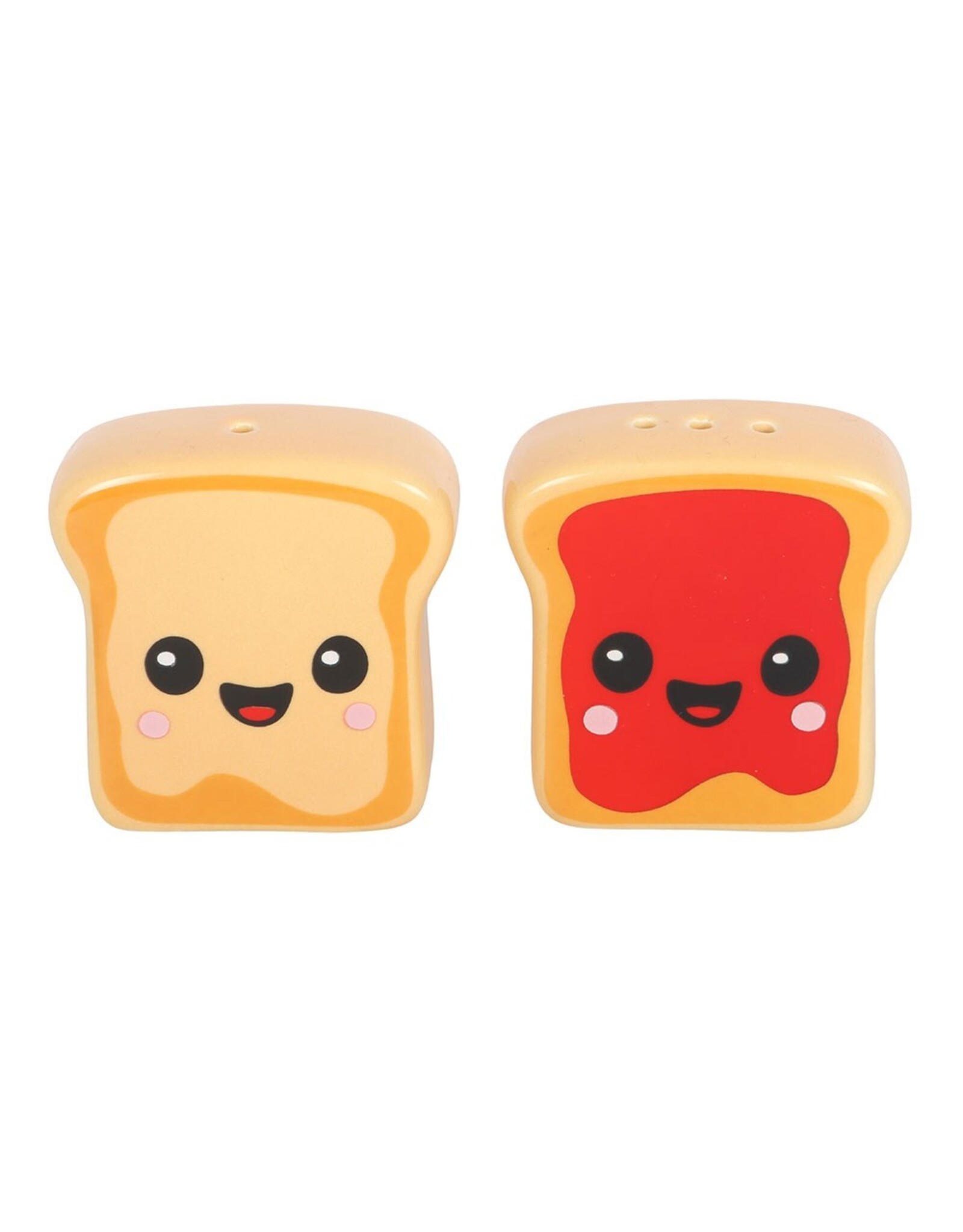 SDW Giftware & Lifestyle - Kawaii Toast Salt and Pepper Shakers