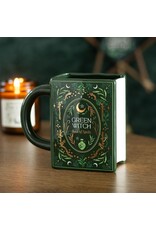 SWD Giftware & Lifestyle - Green Witch Book Shaped Mug