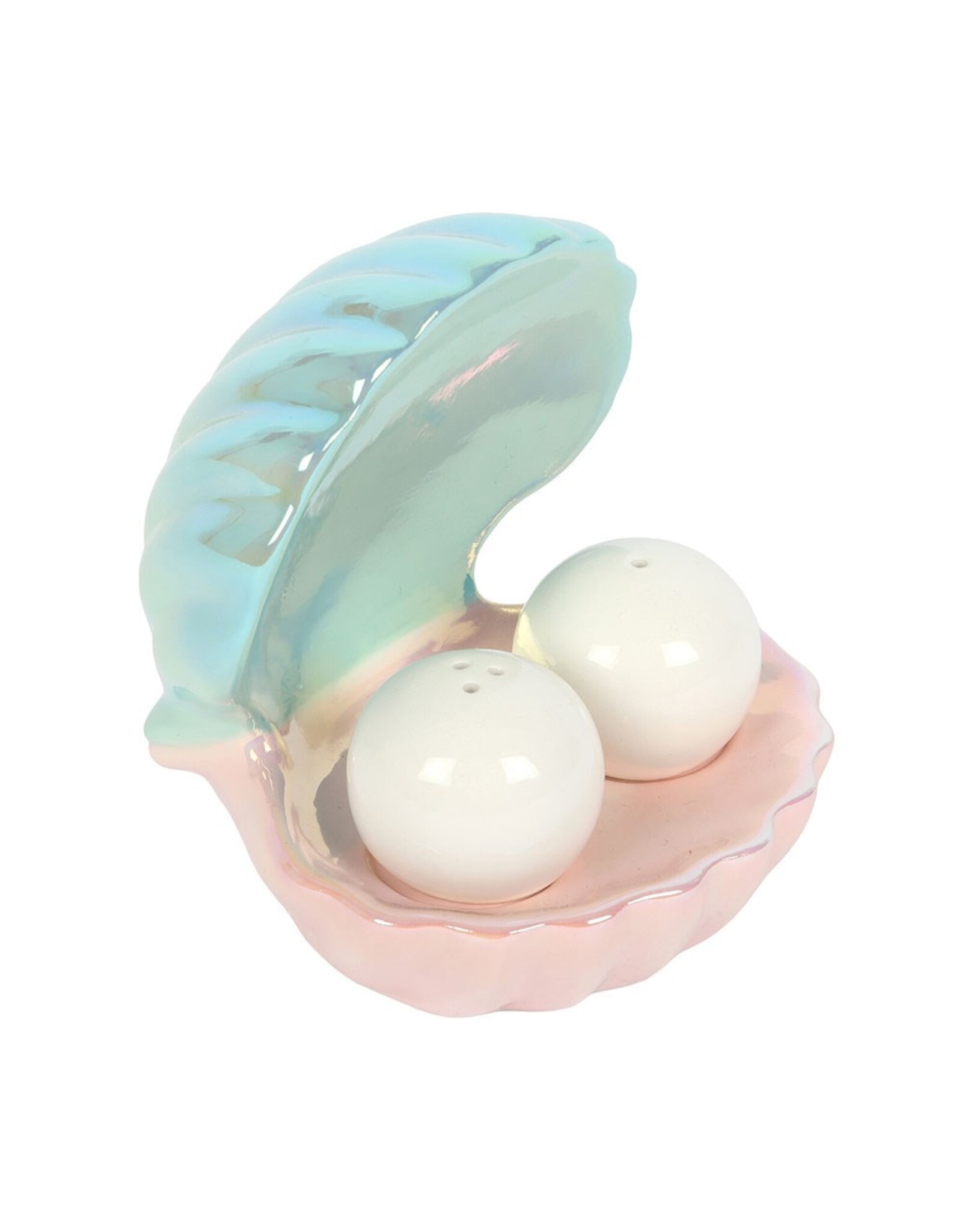 SDW Giftware & Lifestyle - Clam Shell Salt and Pepper Shakers