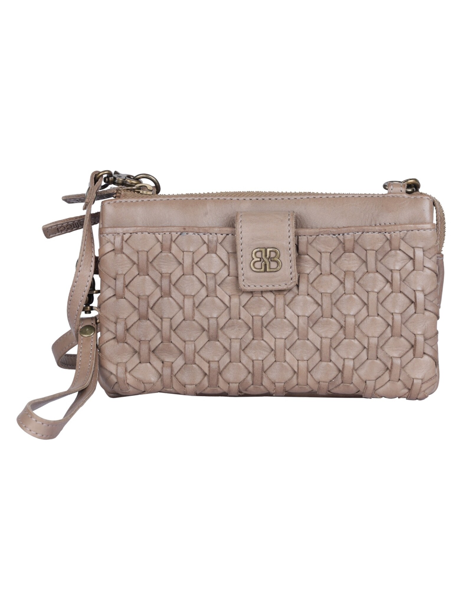 Bellicci Leather Festival bags, waist bags and belt bags - Bellicci Phone Bag-Wallet Portia grey