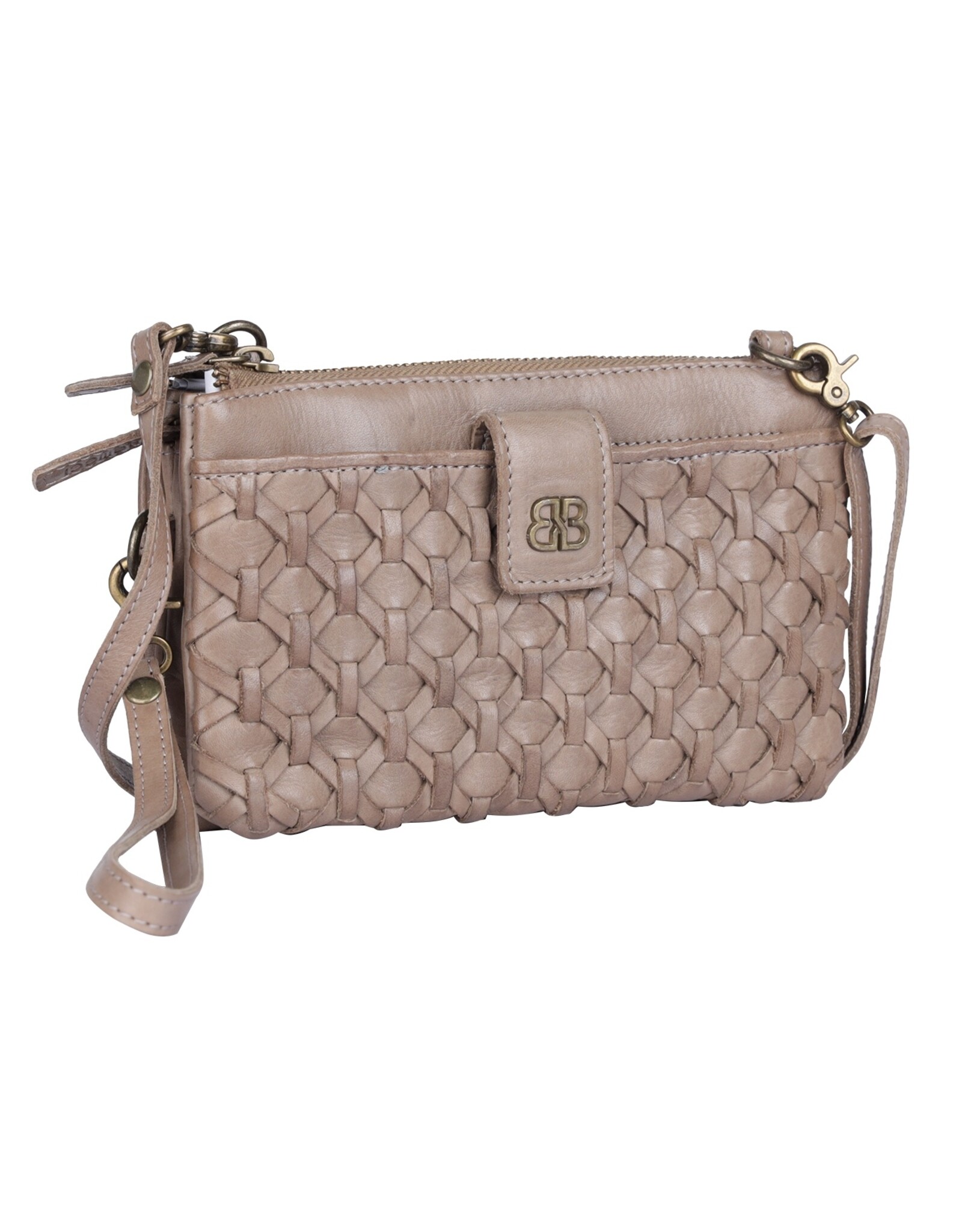 Bellicci Leather Festival bags, waist bags and belt bags - Bellicci Phone Bag-Wallet Portia grey