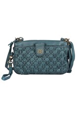 Bellicci Leather Festival bags, waist bags and belt bags - Bellicci Phone Bag-Wallet Portia petrol