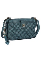 Bellicci Leather Festival bags, waist bags and belt bags - Bellicci Phone Bag-Wallet Portia petrol