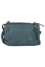 Bellicci Leather Festival bags, waist bags and belt bags - Bellicci Phone Bag-Wallet Portia petrol