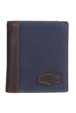Sparwell Leather Wallets - Sparwell RFID Wallet Sullivan Navy
