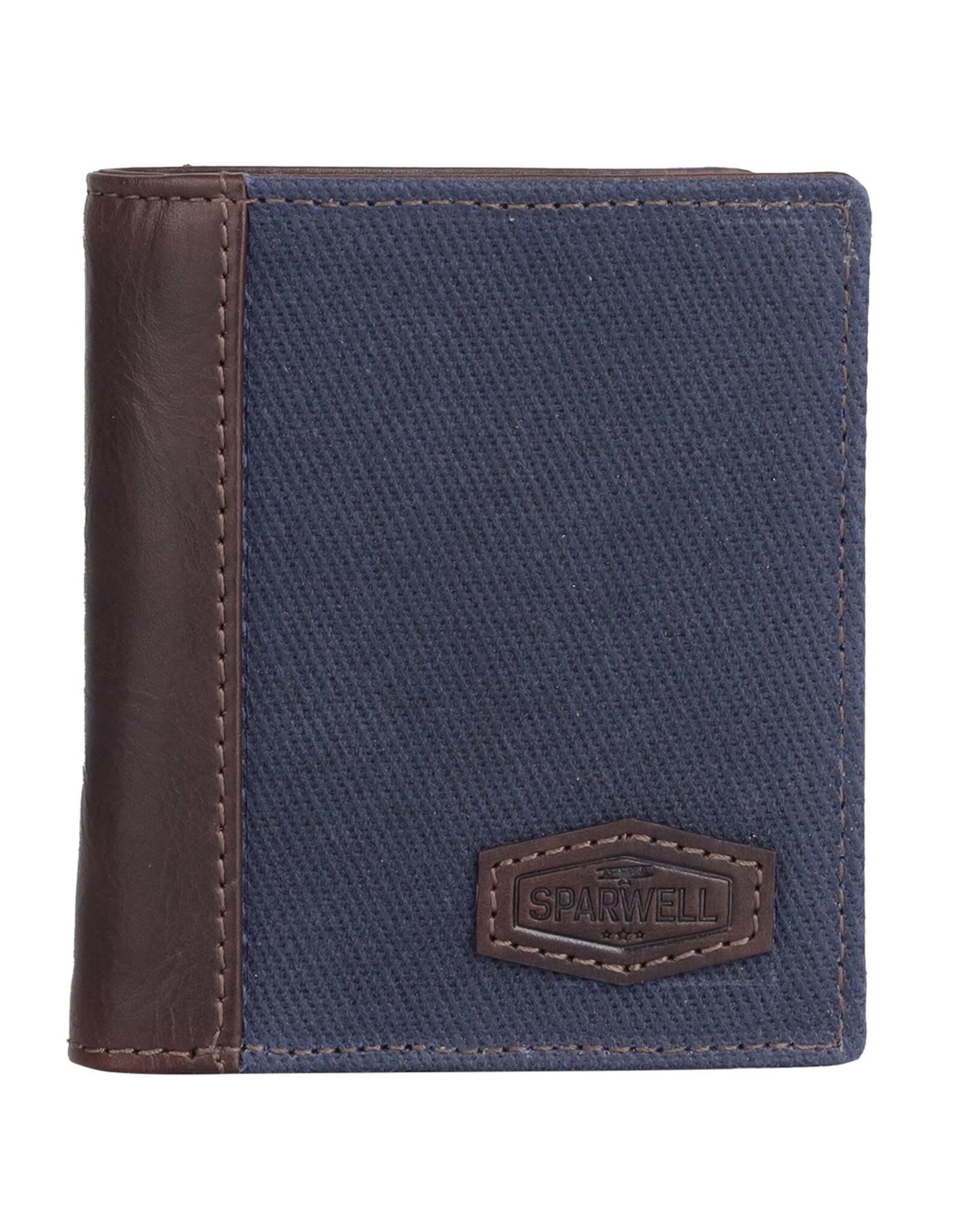 Sparwell Leren Portemonnees - Sparwell RFID-Portemonnee Sullivan navy