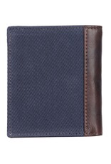 Sparwell Leather Wallets - Sparwell RFID Wallet Sullivan Navy