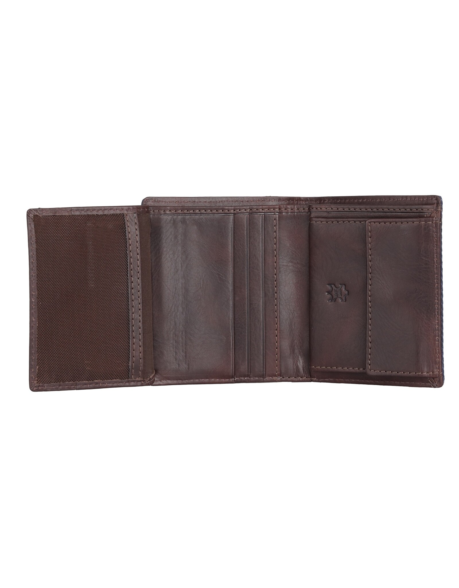 Sparwell Leather Wallets - Sparwell RFID Wallet Sullivan Navy