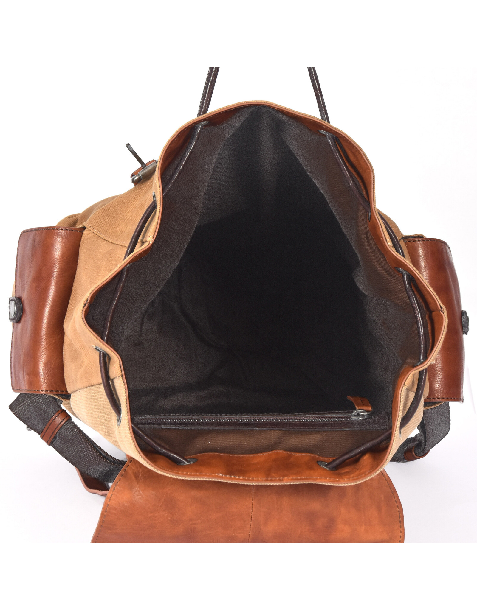 Sparwell Leather backpacks Leather shoppers - Sparwell Backpack Spacious Sebastian beige