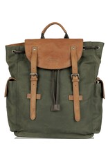 Sparwell Leather backpacks Leather shoppers - Sparwell Backpack Spacious Sebastian green