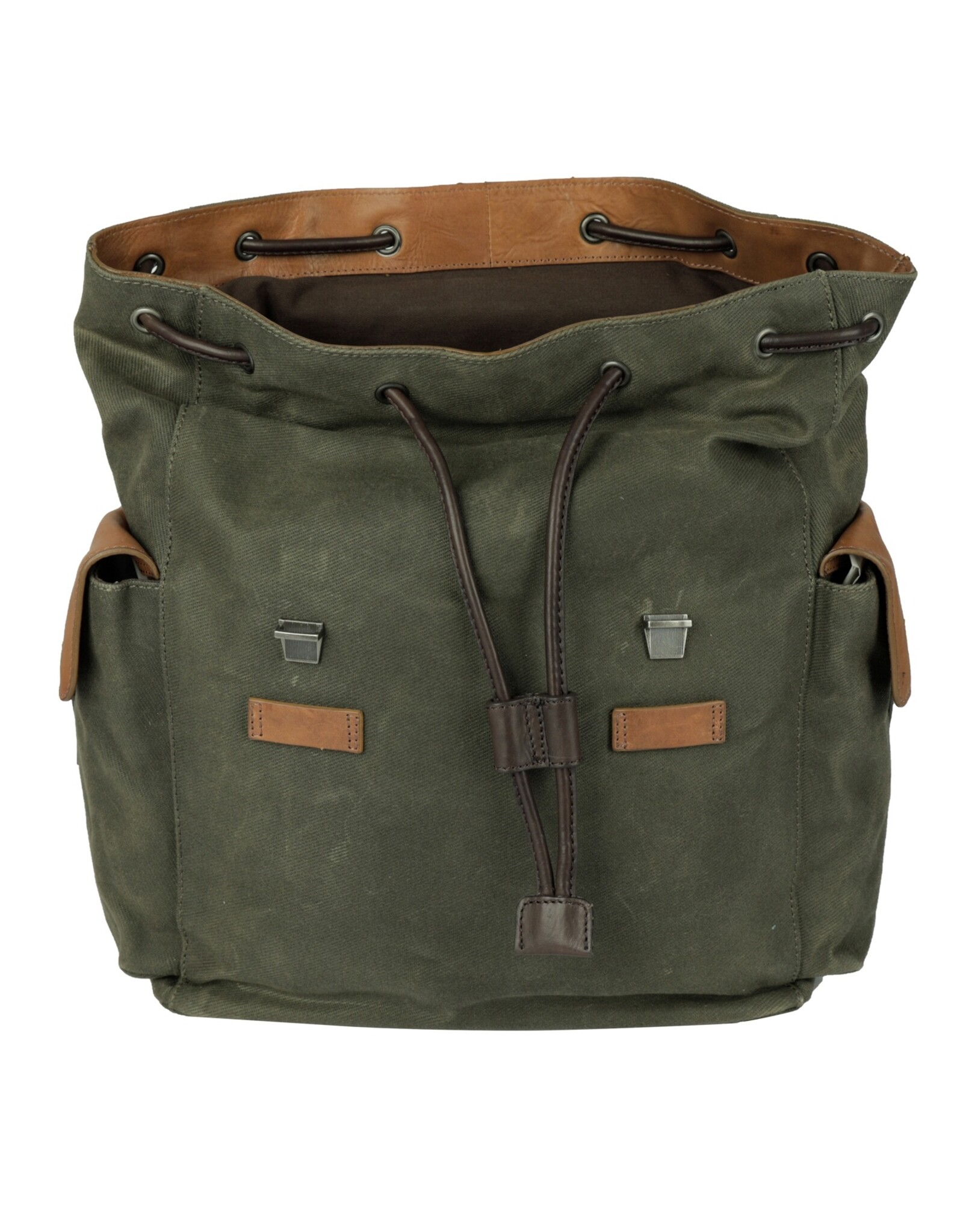 Sparwell Leren rugzakken  Leren shoppers - Sparwell Rugzak Spacious Sebastian groen