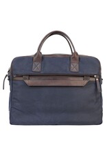 Sparwell Leather laptop bags - Sparwell Laptop bag Sure Smith navy 14"-15"