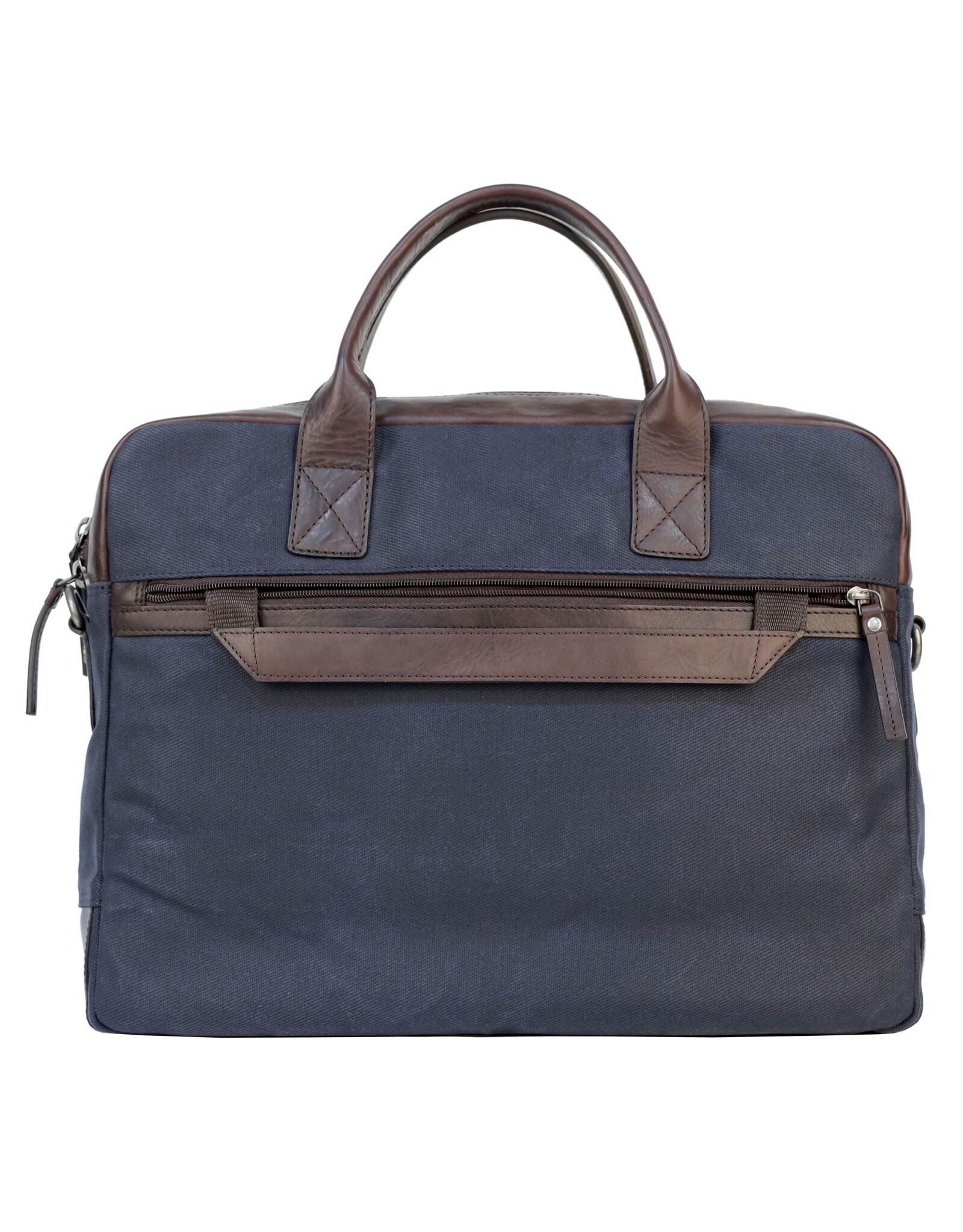 Sparwell Leather laptop bags - Sparwell Laptop bag Sure Smith navy 14"-15"