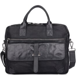 Sparwell Sparwell Laptoptas Sure Smith zwart 14"-15"