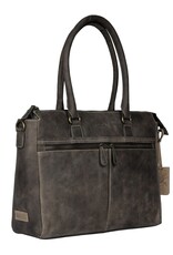 Sparwell Leren tassen - Sparwell Vintage handtas & schoudertas Hunter Leer Tenacious Teresa